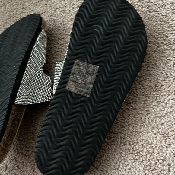 Diamond embellished slides NWT sz 6 1/2‎ - Picture 4 of 5